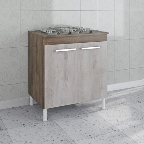 Balcão Atualle Nevada P/ Cooktop 4 E 5 Bocas Madero/Carvalle Demolição - Atualle Móveis Menor preço em Balcão Atualle Nevada P/ Cooktop 4 E 5 Bocas Madero/Carvalle Demolição - Atualle Móveis