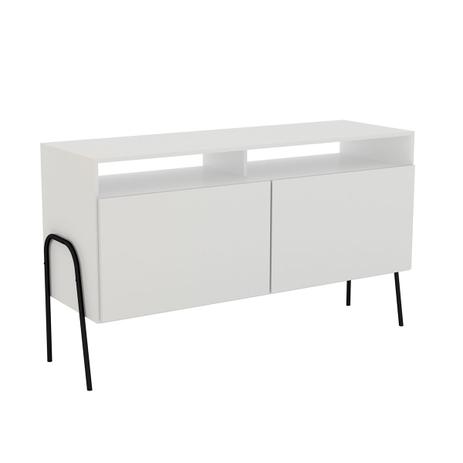 Balcão Buffet Multiuso Ecco Branco BME_PU/BR Estilare Menor preço em Balcão Buffet Multiuso Ecco Branco BME_PU/BR Estilare