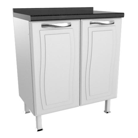 Balcão com Tampo Colormaq Ipanema Master 2 Portas em Aço Branco Menor preço em Balcão com Tampo Colormaq Ipanema Master 2 Portas em Aço Branco