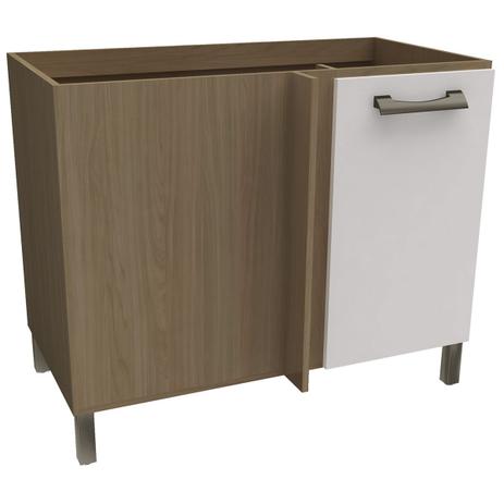 Balcão De Canto Sense 98cm 1 Porta D726 Kappesberg Menor preço em Balcão De Canto Sense 98cm 1 Porta D726 Kappesberg