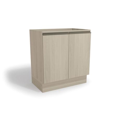 Balcão de Cozinha 2 Portas 80cm Maxxi Kappesberg Amêndoa Menor preço em Balcão de Cozinha 2 Portas 80cm Maxxi Kappesberg Amêndoa