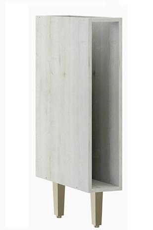 Menor preço em Balcão de Cozinha Casamia França 2401 Toalheiro 15cm Snow