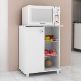 Balcão Fruteira com 2 Cestos e 1 Porta BF3205 Tecno Mobili - Branco é boa?