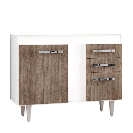 Balcão Gabinete de Pia 100cm 2 Portas Viena - Lumil Móveis é boa?