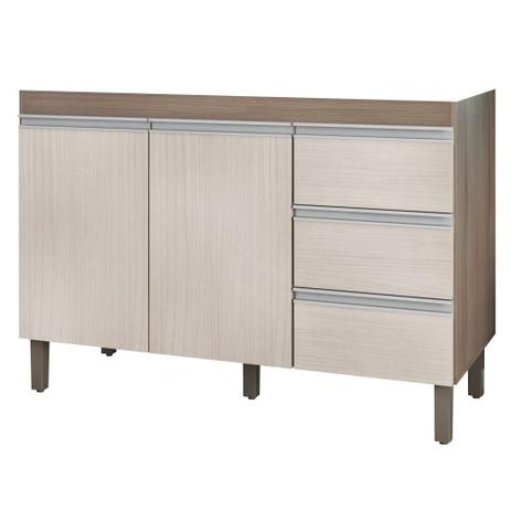 Balcão Gabinete de Pia 120cm Karen 2 Portas Malbec/Avelã - MPdecor Menor preço em Balcão Gabinete de Pia 120cm Karen 2 Portas Malbec/Avelã - MPdecor