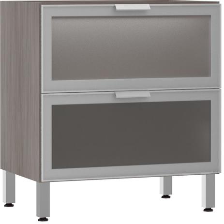 Balcão Luciane 80 cm Misto AlumínioVidro Miniboreal Cannes Menor preço em Balcão Luciane 80 cm Misto AlumínioVidro Miniboreal Cannes