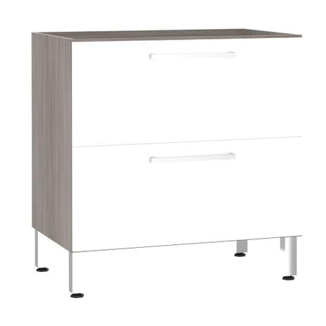 Balcão Luciane 80cm Misto 1 Porta Basculante e 1 Gavetão Nice Menor preço em Balcão Luciane 80cm Misto 1 Porta Basculante e 1 Gavetão Nice