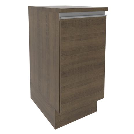 Balcão Madesa Glamy 35 cm 1 Porta - Rustic Menor preço em Balcão Madesa Glamy 35 cm 1 Porta - Rustic