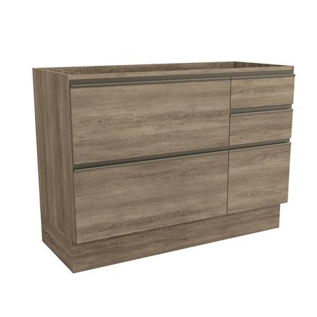 Balcão Maxxi 120cm 4 Gavetas Nogal G746 Kappesberg Menor preço em Balcão Maxxi 120cm 4 Gavetas Nogal G746 Kappesberg