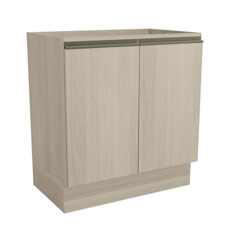 Balcão Maxxi 80cm 2 Portas Amêndoa G744 Kappesberg Menor preço em Balcão Maxxi 80cm 2 Portas Amêndoa G744 Kappesberg