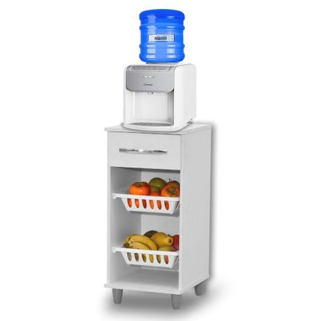 Balcão Multiuso Itália com Fruteira 1 Gaveta - Lumil Móveis Menor preço em Balcão Multiuso Itália com Fruteira 1 Gaveta - Lumil Móveis