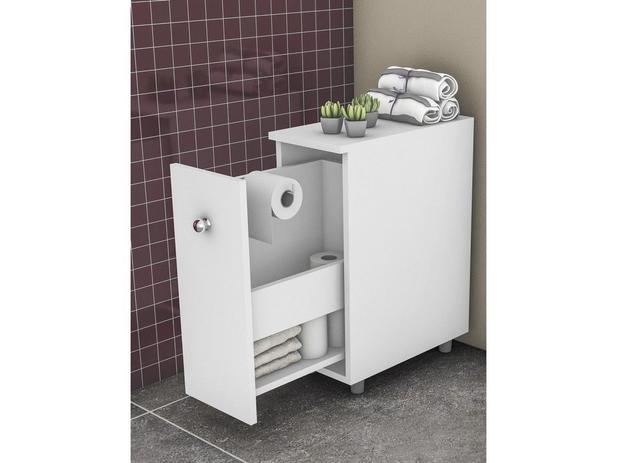 Balcão para Banheiro Branco - Movelbento Menor preço em Balcão para Banheiro Branco - Movelbento