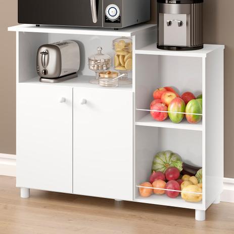 Balcão para Forno 2 Portas com Fruteira 2358.010 Branco - Multimóveis - Multi móveis é boa?