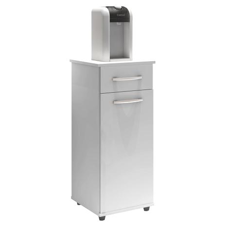 Balcão Para Galão de Água Multiuso Moblis 1 Porta E 1 Gaveta Branco é boa?