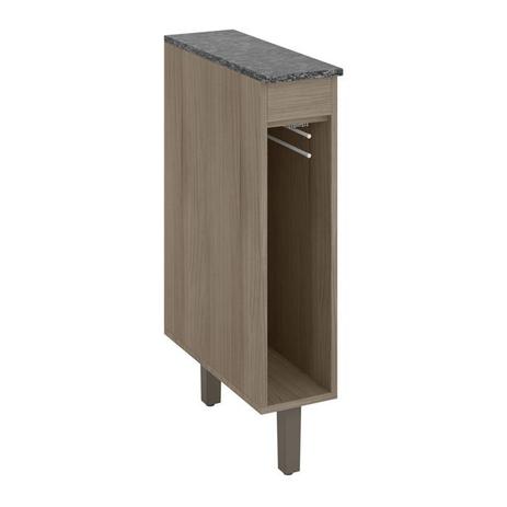 Balcão Porta Pano Malbec PT Móveis 18 cm Menor preço em Balcão Porta Pano Malbec PT Móveis 18 cm