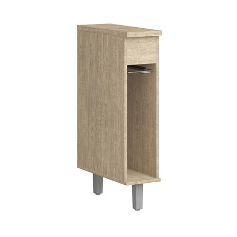 Balcão Porta Toalha Com Pés Decibal Slim Cs607p Acácia E Nature - Decibal móveis é boa?