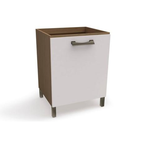 Balcão Sense 60 cm 01 Porta Nature/Branco - Kappesberg Menor preço em Balcão Sense 60 cm 01 Porta Nature/Branco - Kappesberg