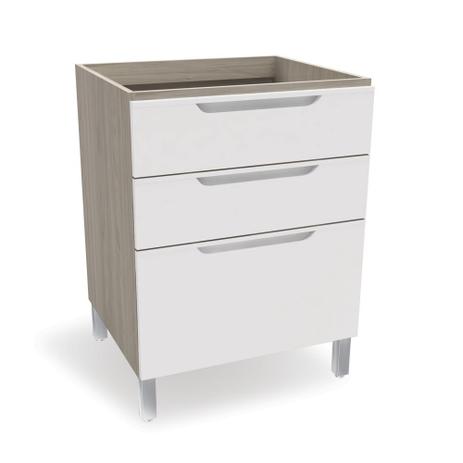 Balcão Solaris 60cm 3 Gavetas D644 Kappesberg Menor preço em Balcão Solaris 60cm 3 Gavetas D644 Kappesberg