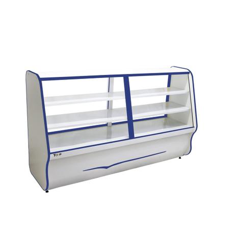 Balcão Vitrine Neutra/Seca Toop Azul 1,60m - Ormifrio Menor preço em Balcão Vitrine Neutra/Seca Toop Azul 1,60m - Ormifrio