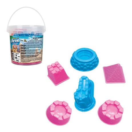 Balde Com Massa De Areia 1000g - Art brink Menor preço em Balde Com Massa De Areia 1000g - Art brink