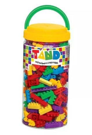 Balde De Blocos De Montar Com 300 Peças Tand Toyster é boa?