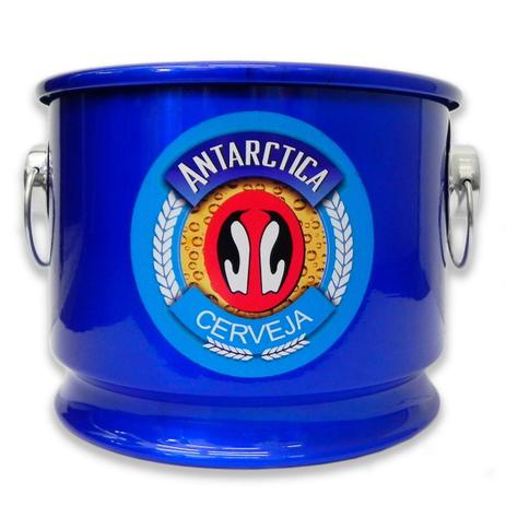 Balde De Gelo Cerveja Antarctica Alumínio Azul 10L - Alumibon Menor preço em Balde De Gelo Cerveja Antarctica Alumínio Azul 10L - Alumibon