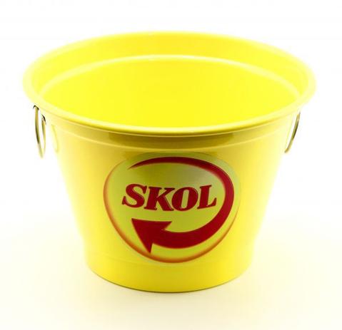 Balde De Gelo De Metal Skol 5,5 Litros Cerveja Litrão - Analeni é boa?