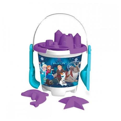 Balde De Praia Infantil Frozen - Xalingo Menor preço em Balde De Praia Infantil Frozen - Xalingo