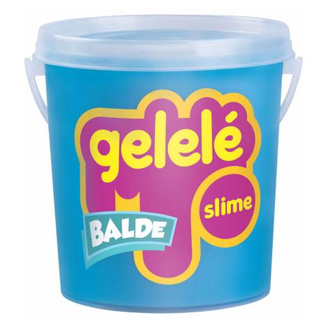 Balde de Slime - 457 Gr - Gelele - Cores Tradicionais - Azul - Doce Brinquedo Menor preço em Balde de Slime - 457 Gr - Gelele - Cores Tradicionais - Azul - Doce Brinquedo