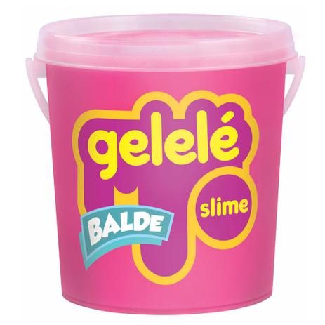 Balde de Slime - 457 Gr - Gelele - Cores Tradicionais - Rosa - Doce Brinquedo Menor preço em Balde de Slime - 457 Gr - Gelele - Cores Tradicionais - Rosa - Doce Brinquedo