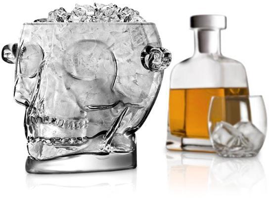 Balde de Vidro para Gelo Caveira - Skull, 1,6L - Loja tip Menor preço em Balde de Vidro para Gelo Caveira - Skull, 1,6L - Loja tip