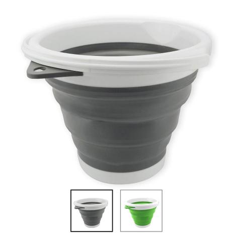 Balde Dobrável Sanfonado Plástico Para Limpeza Mop 5 Litros - Clink é boa?