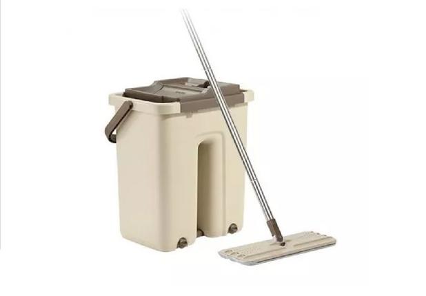 Balde Mop Limpador Wash amp Dry Multiuso Limpeza Para Casa - Além mar Menor preço em Balde Mop Limpador Wash amp Dry Multiuso Limpeza Para Casa - Além mar