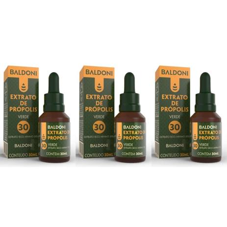 Baldoni Própolis Verde 30 Extrato Silvestre 30ml (Kit C/03) é ruim? Baldoni Própolis Verde 30 Extrato Silvestre 30ml (Kit C/03) é boa?