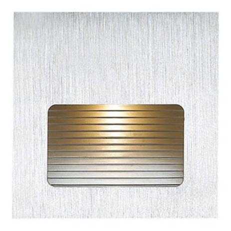 Balizador Embutido Quad Risca LED 3W Bella Iluminação Branco Menor preço em Balizador Embutido Quad Risca LED 3W Bella Iluminação Branco