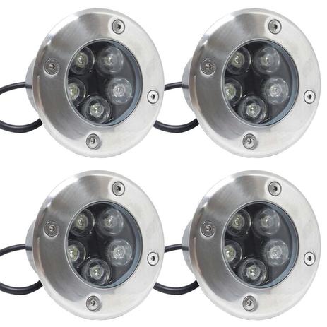 Balizador Spot Led Embutido 5w Piso Prova D39água Branco Quente Kit 4 - Power xl Menor preço em Balizador Spot Led Embutido 5w Piso Prova D39água Branco Quente Kit 4 - Power xl