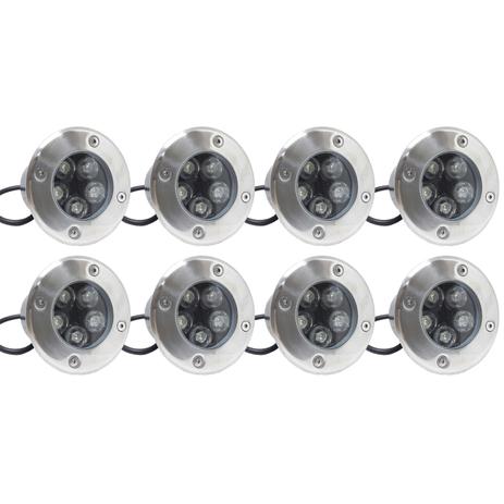 Balizador Spot Led Embutido 5w Piso Prova Dágua Verde Kit 8 - Power xl Menor preço em Balizador Spot Led Embutido 5w Piso Prova Dágua Verde Kit 8 - Power xl