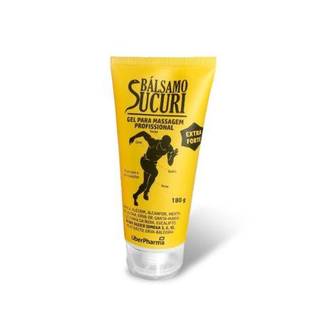 Bálsamo Sucuri Gel Massageador Profissional 180g - Uberpharma Menor preço em Bálsamo Sucuri Gel Massageador Profissional 180g - Uberpharma