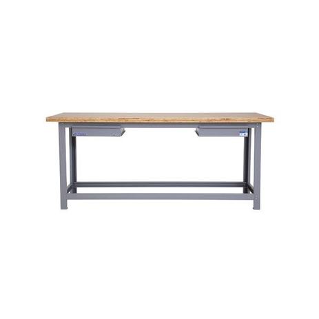 Bancada Aberta C/tampo 40Mm 2 Gav. 200X60X88Cm Des. Bm-E Marcon Menor preço em Bancada Aberta C/tampo 40Mm 2 Gav. 200X60X88Cm Des. Bm-E Marcon