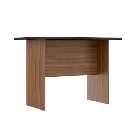 Bancada de Cozinha Modular Nogueira Marrom com Tampo Preto - Multimóveis é ruim? Bancada de Cozinha Modular Nogueira Marrom com Tampo Preto - Multimóveis é boa?