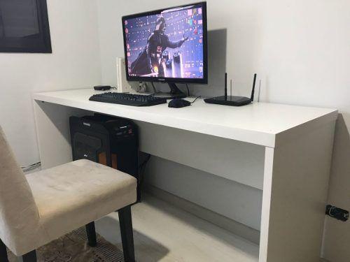 Bancada escrivaninha penteadeira decoração 1800 100% mdf móveis mariano Menor preço em Bancada escrivaninha penteadeira decoração 1800 100% mdf móveis mariano