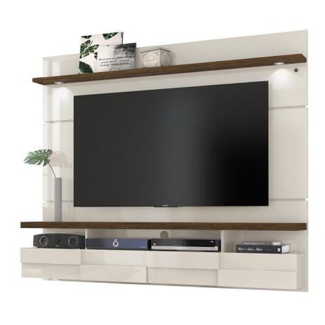 Bancada Suspensa Lana 180 cm Para TV 60 Polegadas Madetec Cor Off White Savana Menor preço em Bancada Suspensa Lana 180 cm Para TV 60 Polegadas Madetec Cor Off White Savana