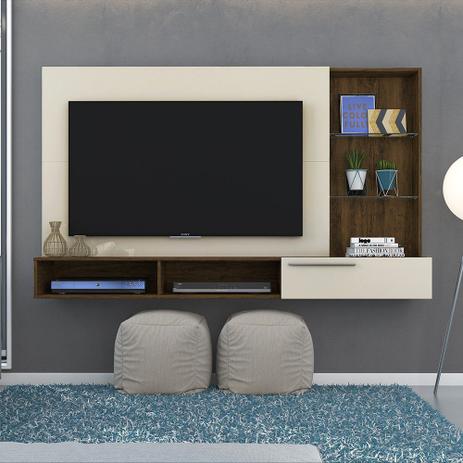 Bancada Suspensa P/ Tv (Até 55 Pol.) Madetec Ayla - Off White / Savana é ruim? Bancada Suspensa P/ Tv (Até 55 Pol.) Madetec Ayla - Off White / Savana é boa?