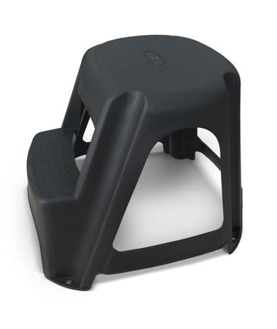 Banco Banqueta Escada Step Multiuso Plástico 2 Degraus Preto 25616 Arqplast Menor preço em Banco Banqueta Escada Step Multiuso Plástico 2 Degraus Preto 25616 Arqplast