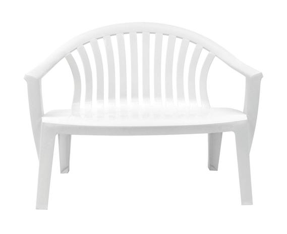 Banco De Jardim Monobloco De Plastico Leme Branco Tramontina 92401/010 - Tramontina delta Menor preço em Banco De Jardim Monobloco De Plastico Leme Branco Tramontina 92401/010 - Tramontina delta