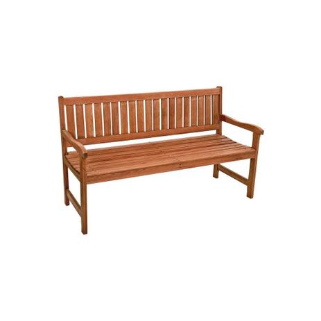 Menor preço em Banco em Madeira para Jardim 65x150cm Natural - Metalnew