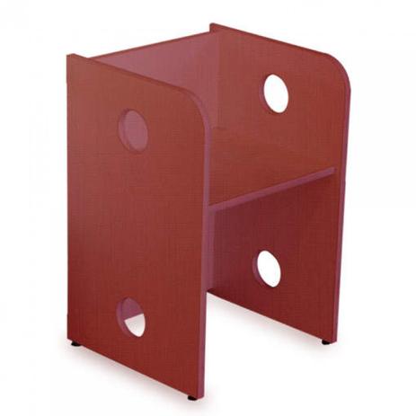 Banco Infantil Caroti Kit Cubos Baby Bramov Móveis Vermelho Menor preço em Banco Infantil Caroti Kit Cubos Baby Bramov Móveis Vermelho