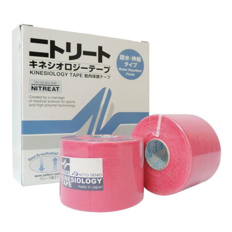 Menor preço em Bandagem Adesiva 5 cm x 5 m Kinesio Tape Kinesiology Rosa
