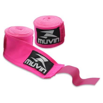 Bandagem Elástica - 300cm x 5cm - Pink - Muvin BDG-300 Menor preço em Bandagem Elástica - 300cm x 5cm - Pink - Muvin BDG-300