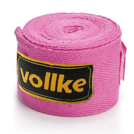 Bandagem Elástica 5 Metros Rosa -Vollke Menor preço em Bandagem Elástica 5 Metros Rosa -Vollke